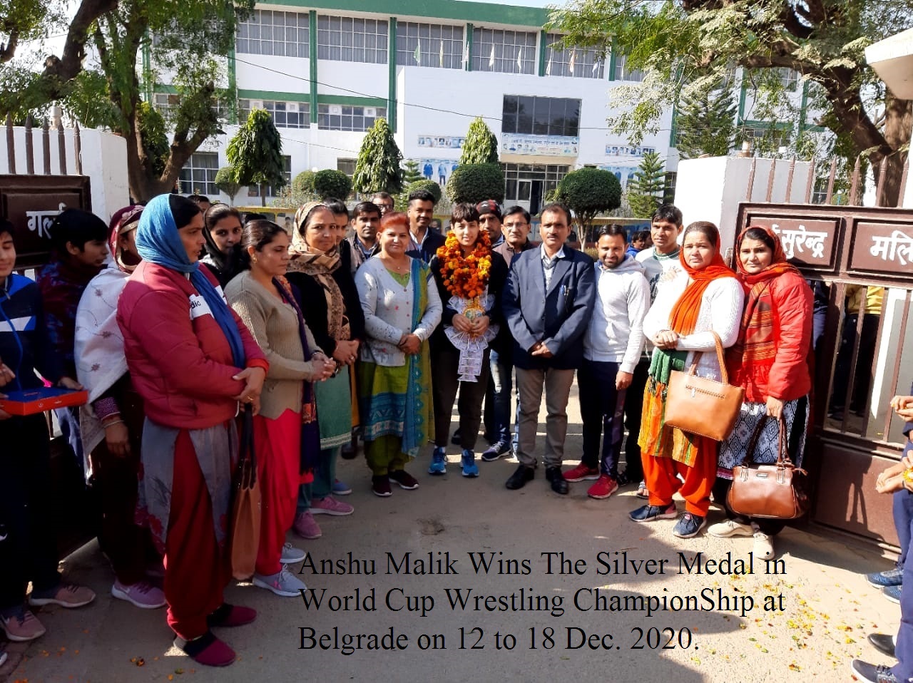 International Wrestler Anush Malik Won the Silver Medal